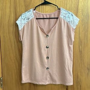 SHEIN Mauve Blouse